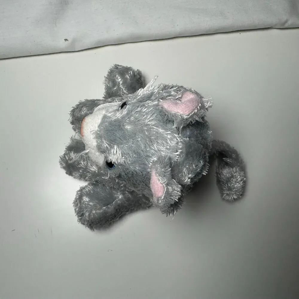 Mary Meyer Fab Fuzz Waffles Grey Gray Kitten Cat Soft Cuddly Adorable Blue Eyes